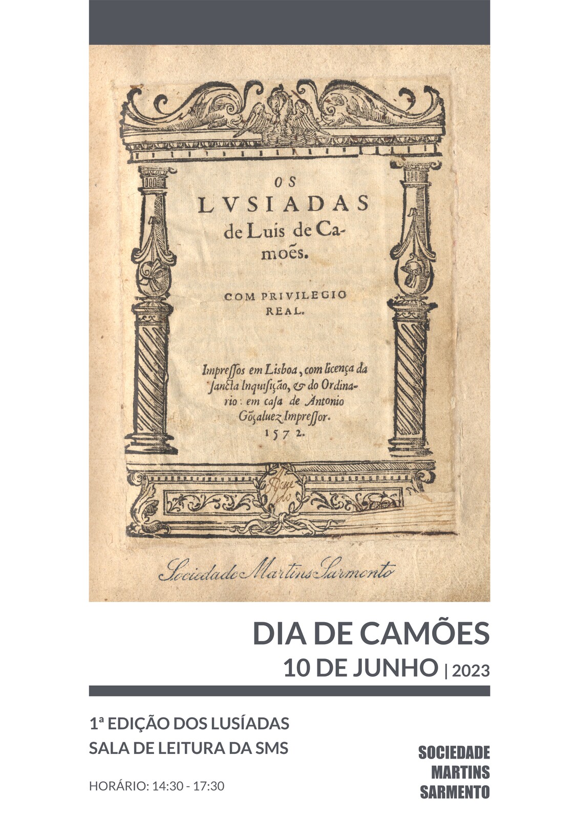 Dia de Camões • 1ª Edição dos Lusíadas 