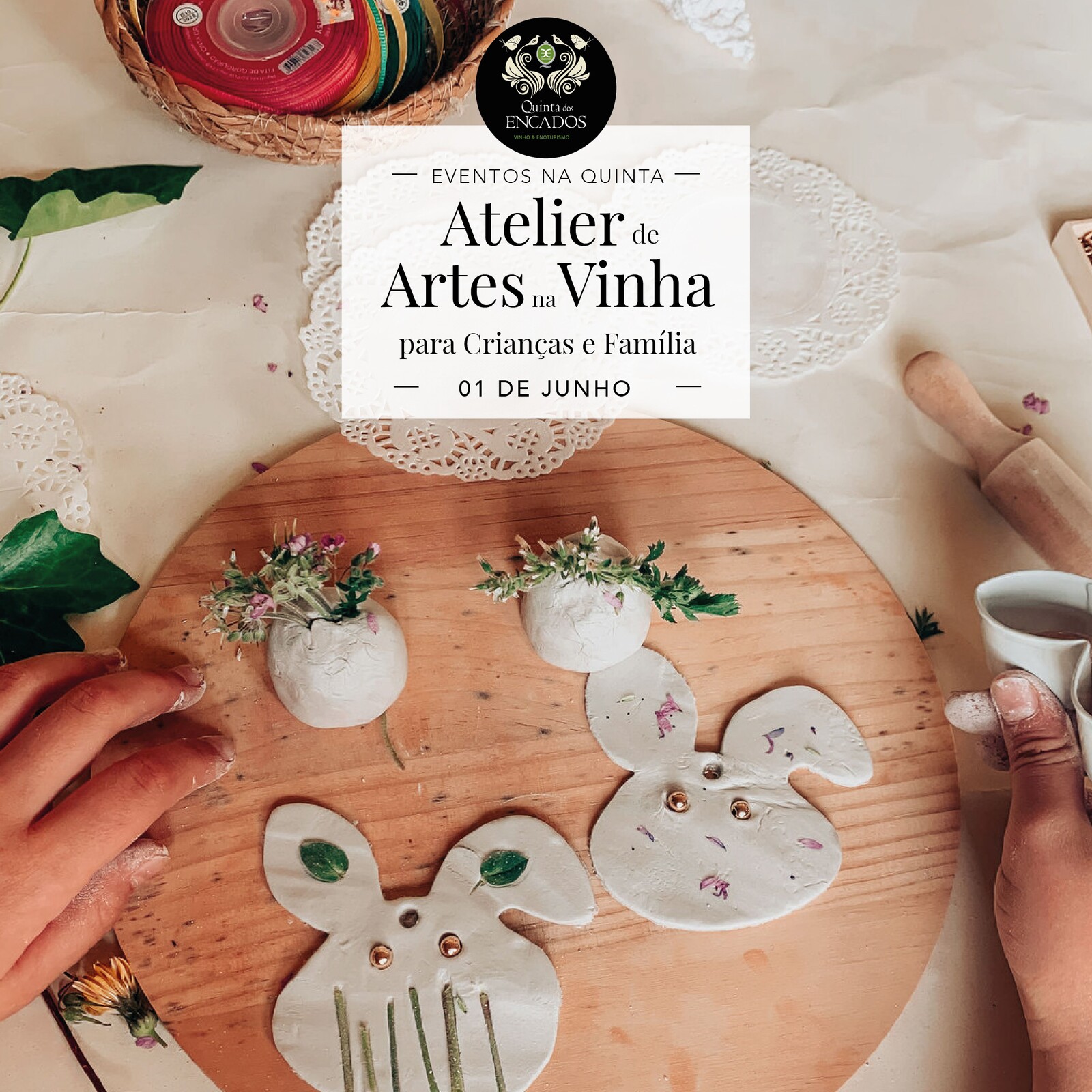 Atelier Artes na Vinha para Crianças e Família