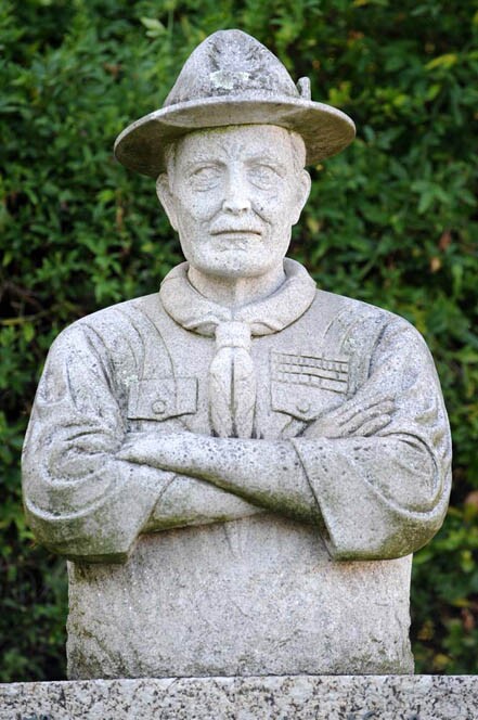 Busto de Robert Baden Powell